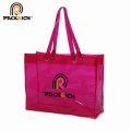 transparent PVC tote bag handle,cheap shoulder handbag